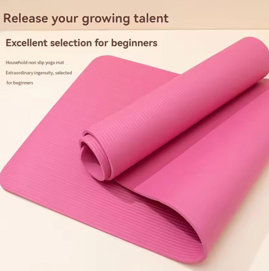 Extra-bred & tjock yogamatta